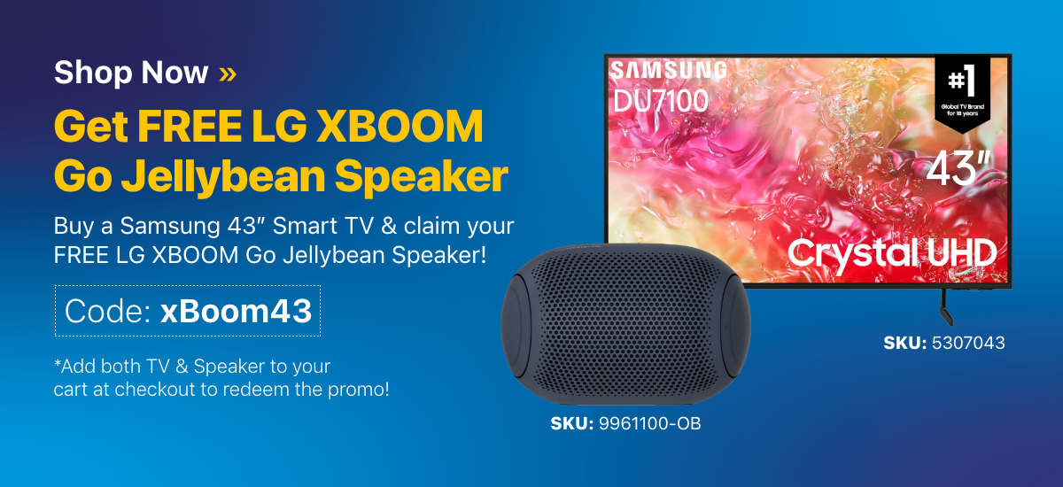 Get FREE LG XBOOM Go Jellybean Speaker