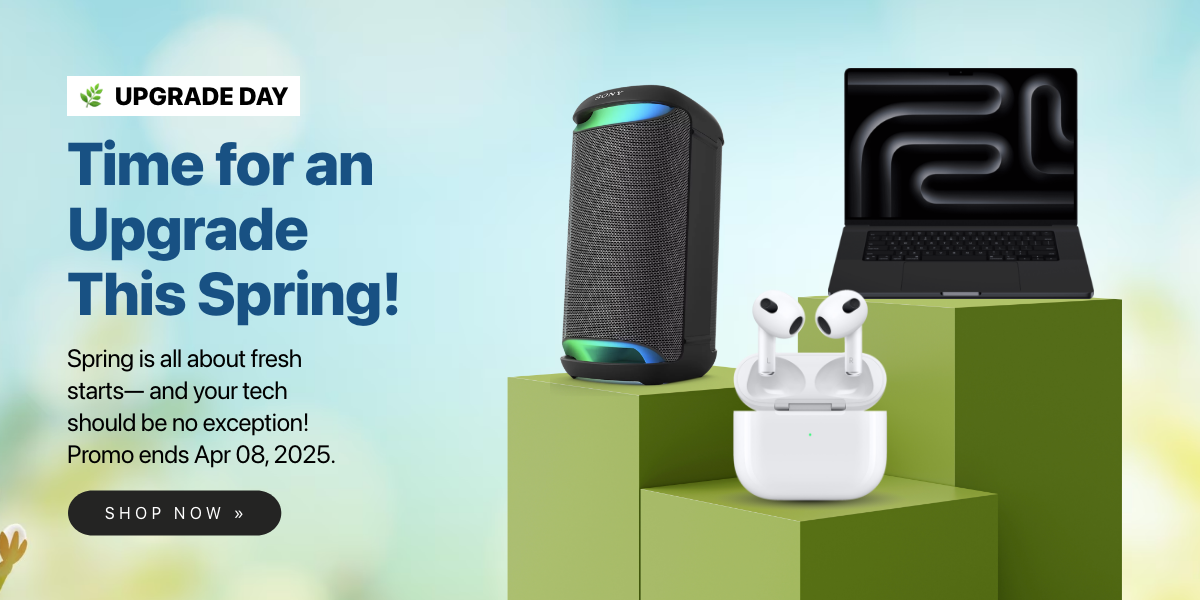 Time for an Upgrade This Spring!