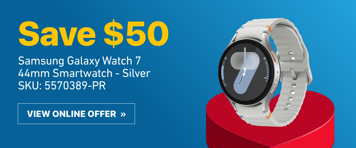 Samsung Galaxy Watch 7 44mm Smartwatch - Silver 