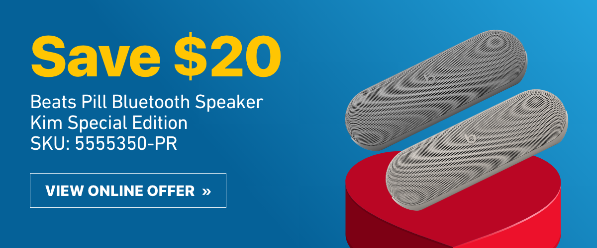 Beats Pill Bluetooth Speaker Kim Special Edition 