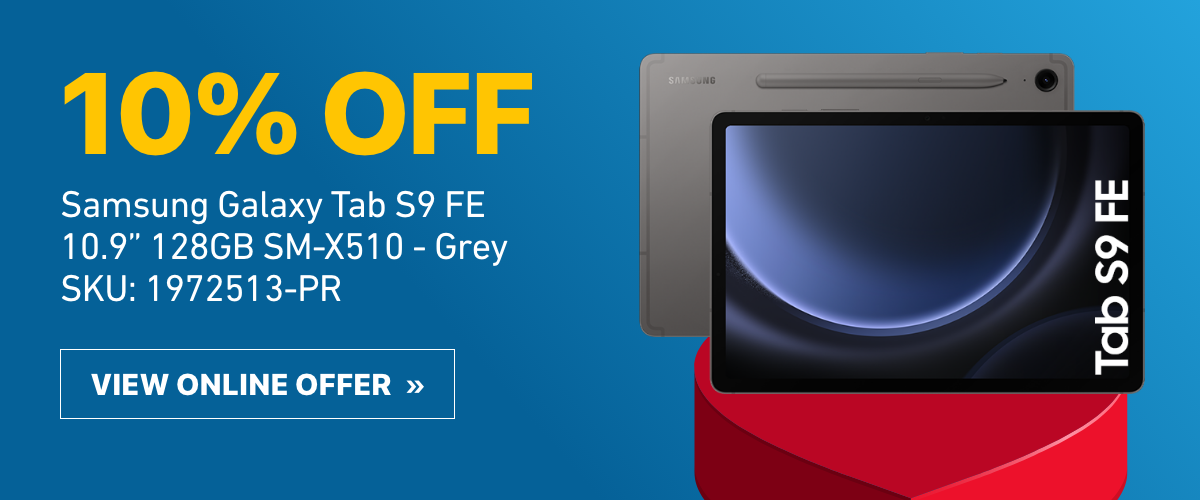 Samsung Galaxy Tab S9 FE 10.9” 128GB SM-X510 - Grey