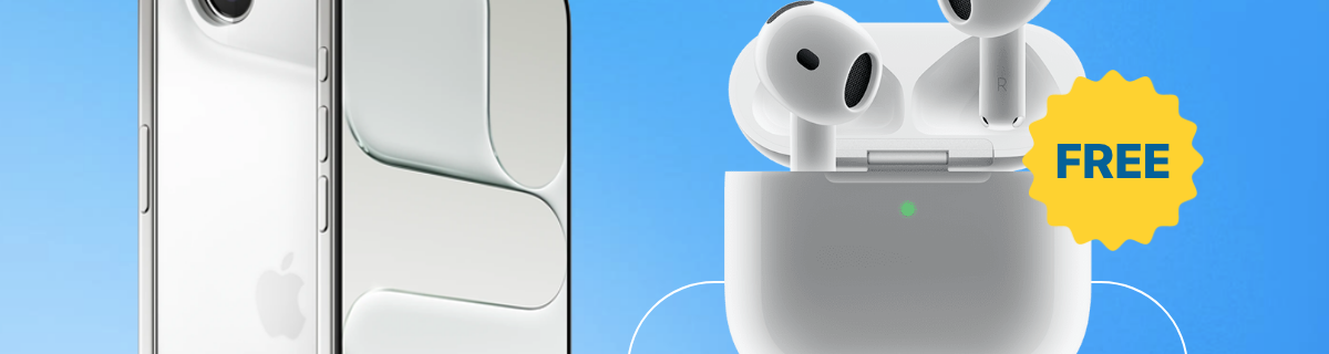 Free AirPods 4 giveaway with iPhone Air purchase – Apple wireless earbuds promo
