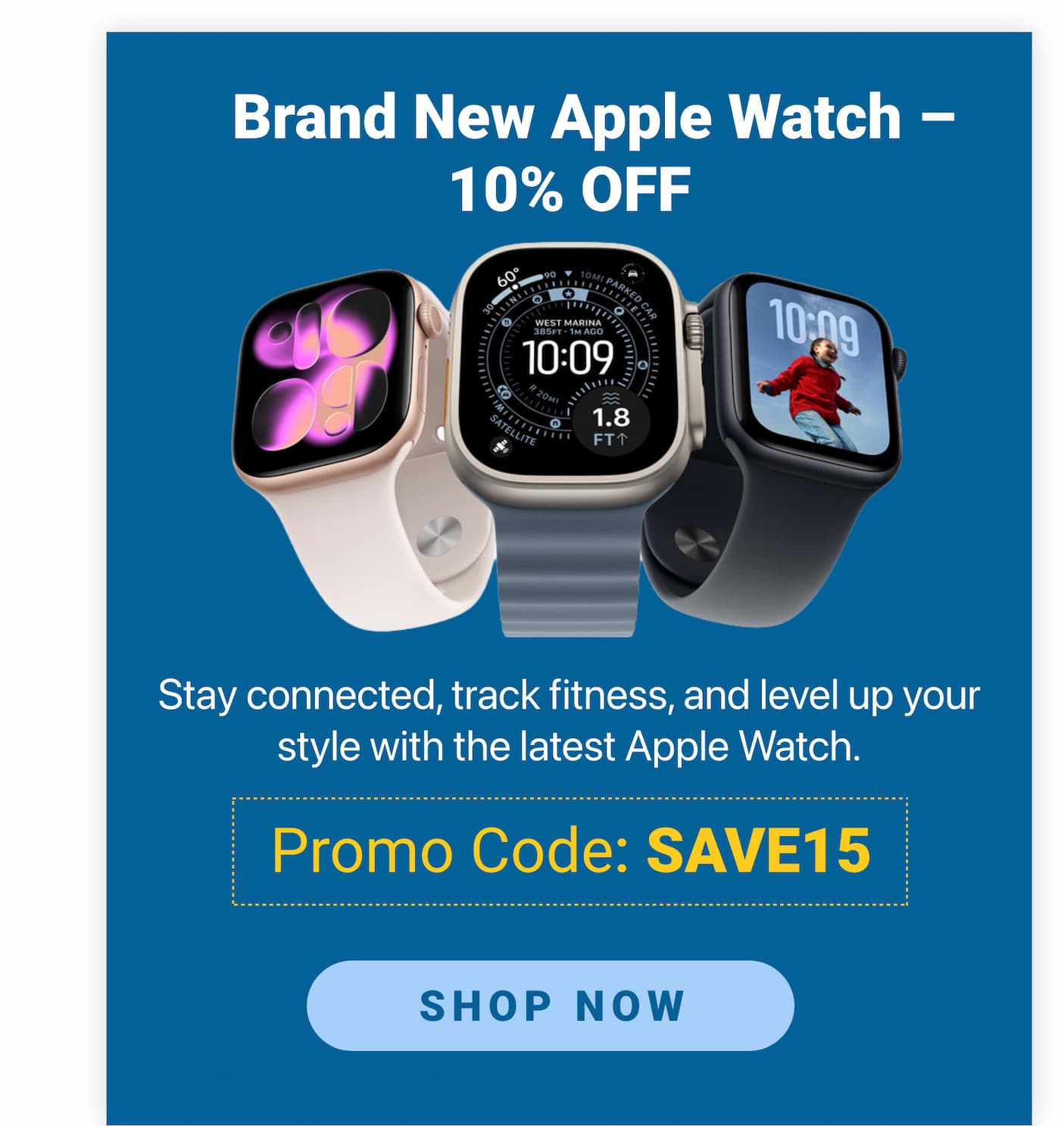 Mega Tech Savings promo banner – discounts on TVs, Soundbars, Apple Watch, and MacBooks, limited-time offer