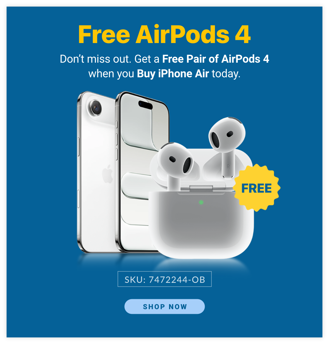 Samsung 65 inch Q6F QLED 4K Smart TV price drop promotion with free AirPods 4 limited time offer