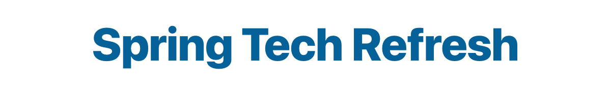 Spring tech sale on Apple TVs laptops and more