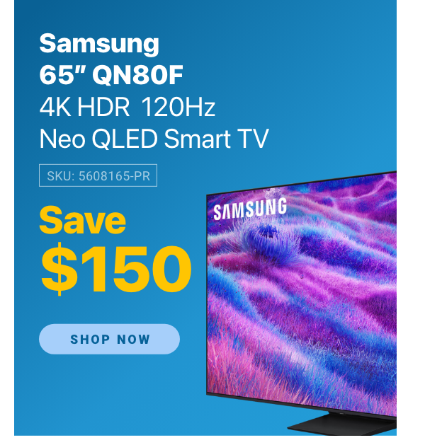 Limited-time Samsung tech sale with TVs and wearables