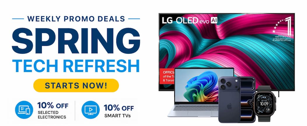 Weekly tech deals on smart TVs and electronics May 1 to May 7