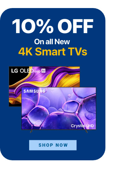 10 10 10 promo – 10% off soundbars, smart TVs, and Apple Watches, limited-time offer.
