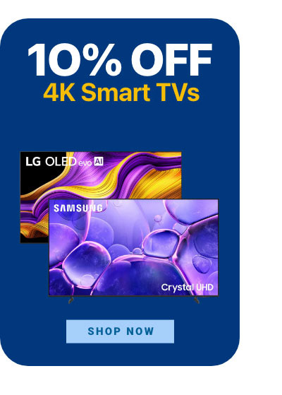 10 10 10 promo – 10% off soundbars, smart TVs, and Apple Watches, limited-time offer.