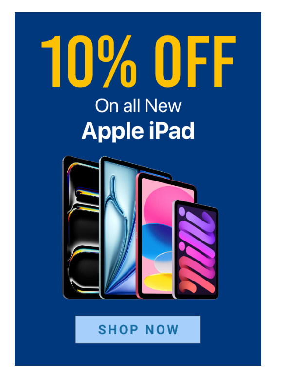 Dads & Grads 10% Off Apple Watch, iPad, and AirPods promo with DG10 discount code