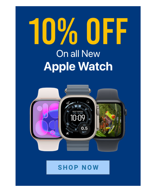 Dads & Grads 10% Off Apple Watch, iPad, and AirPods promo with DG10 discount code