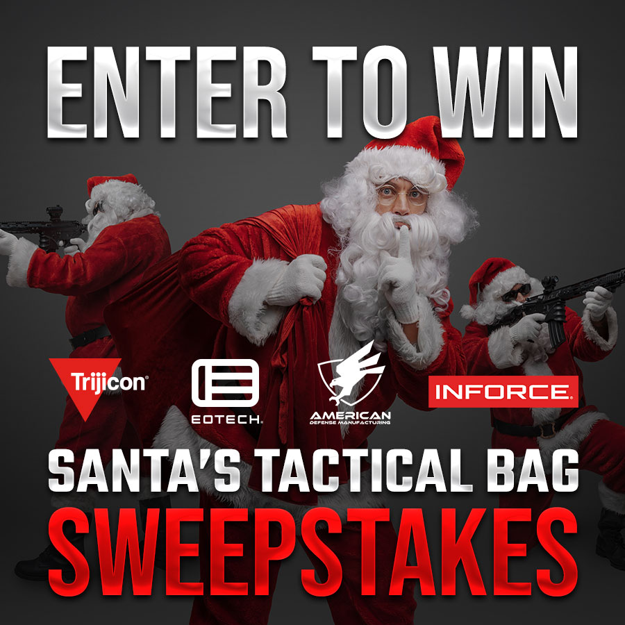 Santa's Tactical Bag Sweepstakes