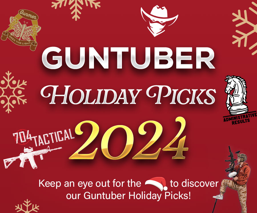 Guntuber Holiday Picks 2024 - Keep an eye out for the Santa hat to discover Guntuber holiday picks