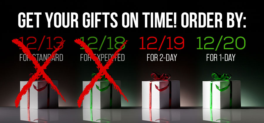 Get Your Gifts on Time!