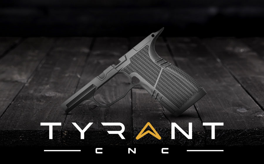 Tyrant CNC Grey SIG P365 Grip Module