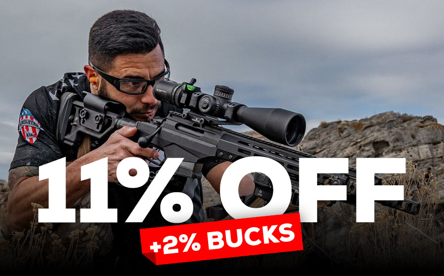 11% OFF + 2% Bucks