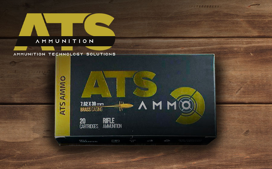 ATS Ammunition X-Force 7.62x39mm 124 Gr FMJ, 20 Rounds