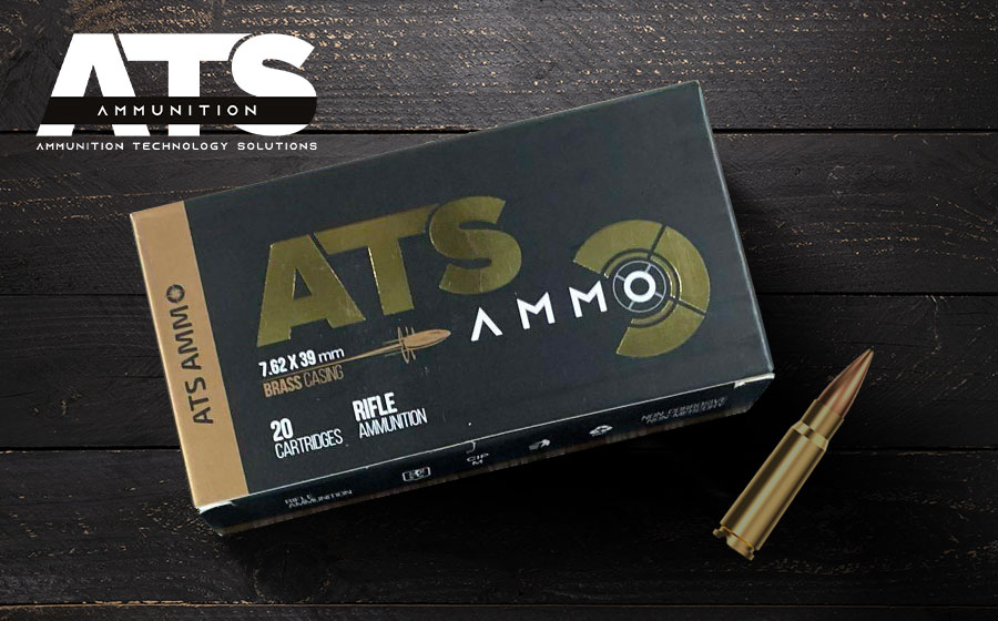 ATS Ammunition X-Force 7.62x39mm 124 Gr FMJ, 20 Rounds