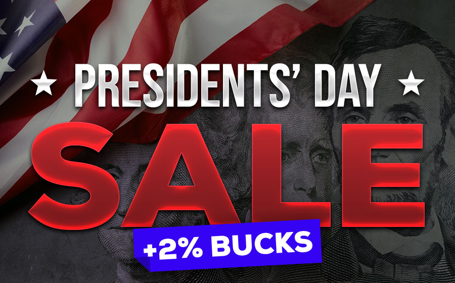 Presidents' Day Sale