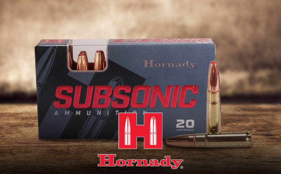 Hornady Subsonic .300 AAC Blackout 190 Gr Sub-X, 20 Rounds