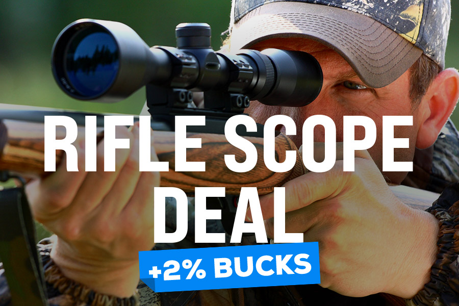 Rifle Scope Deal +2% Bucks