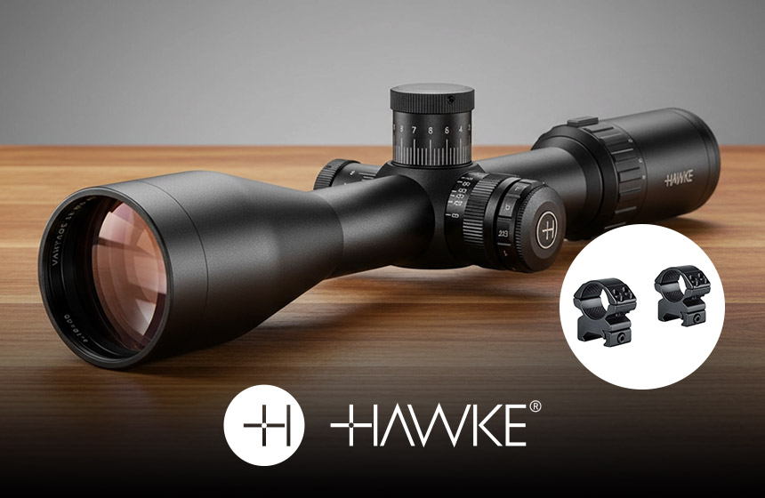Free Rings with Hawke Sport Optics Scopes