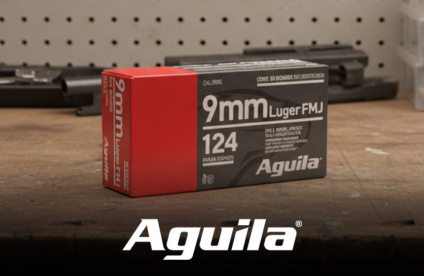 Aguila Ammunition 9mm Luger FMJ 50 Rounds