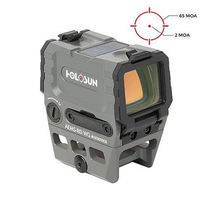 AEMS Wolf Grey Red/Green Dot Enclosed Sight