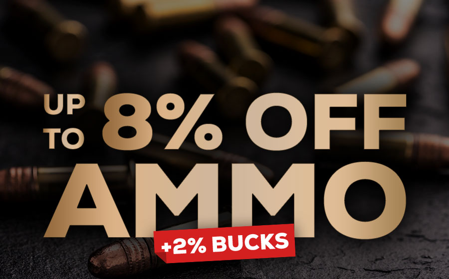 8% Off Ammo!
