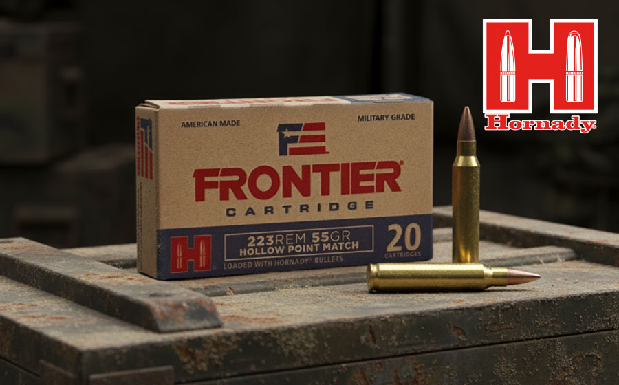 Hornady Frontier .223 Remington 55 Gr HP, 20 Rounds