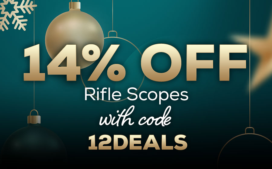 Get 14% Off Rifle Scopes