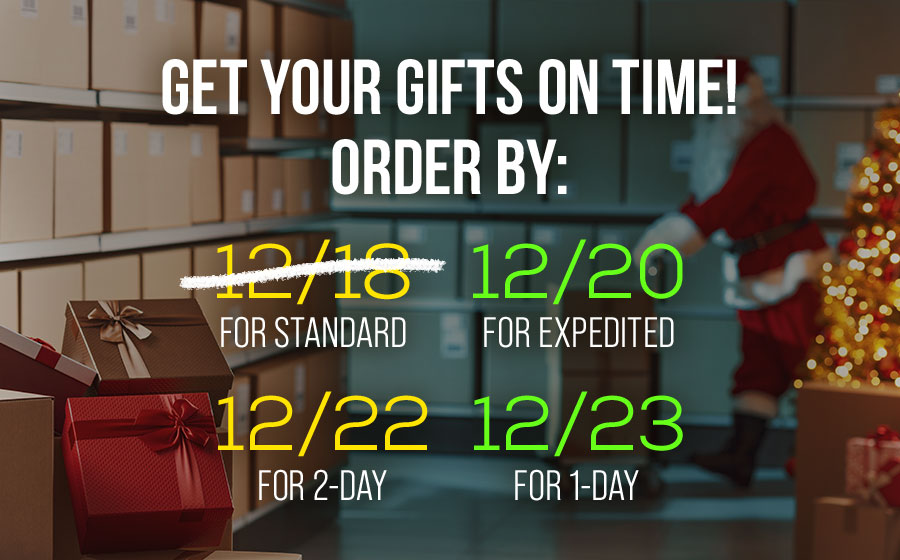Get Your Gifts on Time