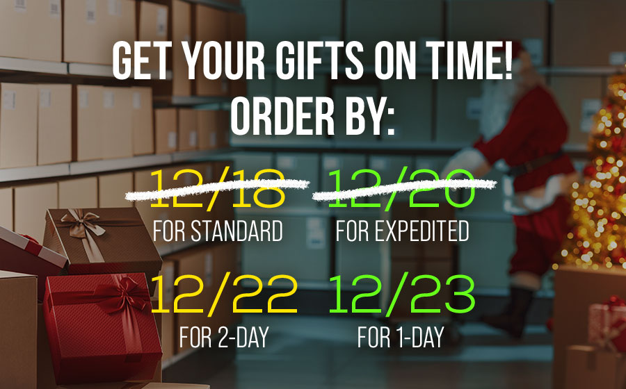 Get Your Gifts on Time