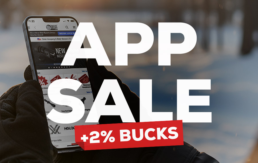 App Sale +2% Bucks