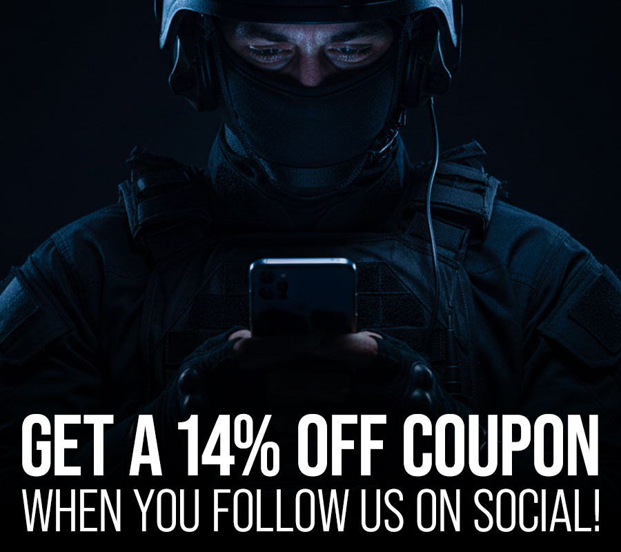 Get a 14% Off Coupon When You Follow Us on Social!