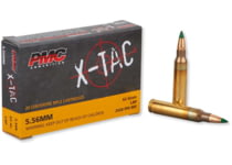 PMC Ammunition X-TAC Light Armor Piercing 5.56x45mm NATO 62 Grain Brass Cased Centerfire Rifle Ammunition