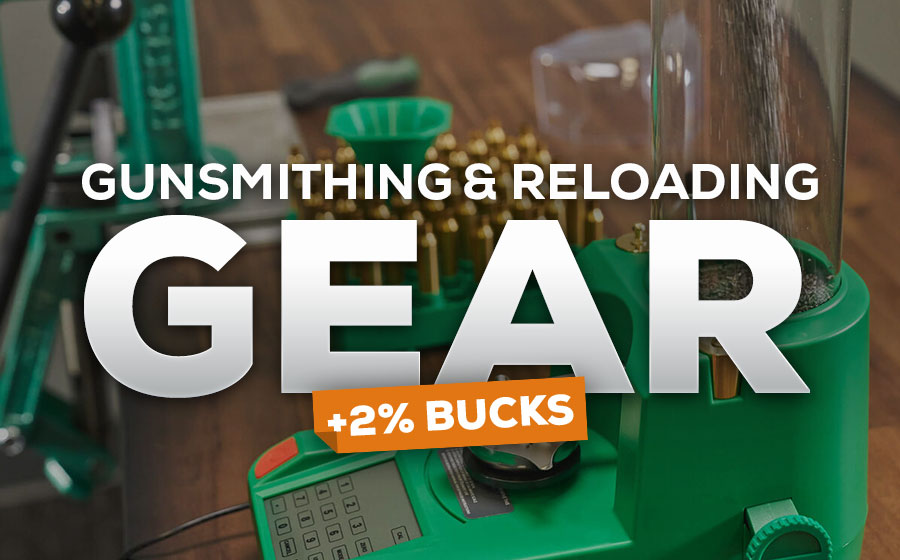 Up to 13% Off Gunsmithing & Reloading Gear