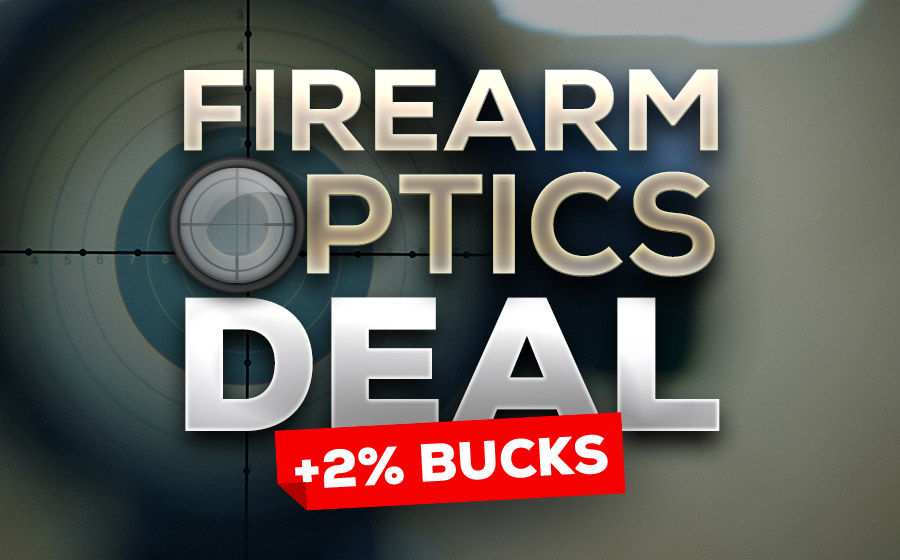 Firearm Optics Deal — +2% Bucks
