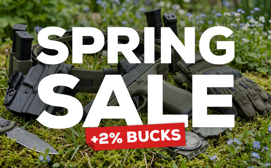 Spring Sale +2% Bucks