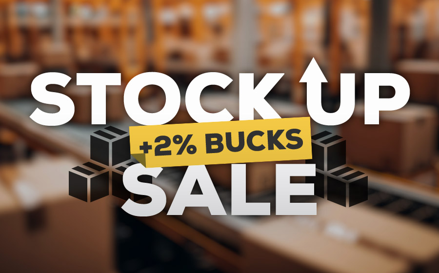 Stock Up Sale