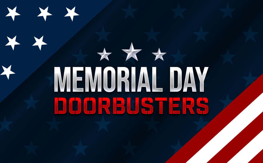 Up to 61% OFF! Memorial Day Doorbuster Deals
