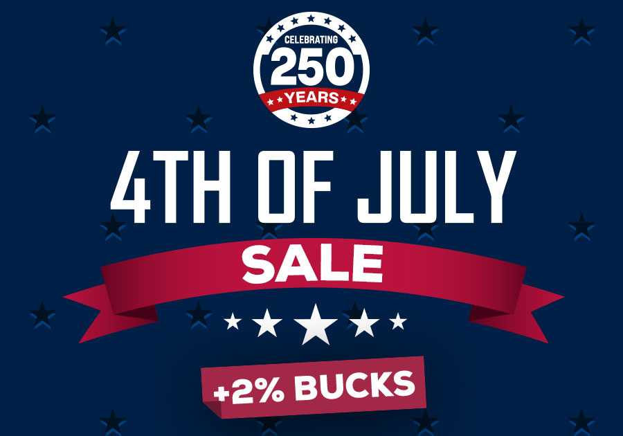 13% OFF + 2% Bucks Coupon: JULY4