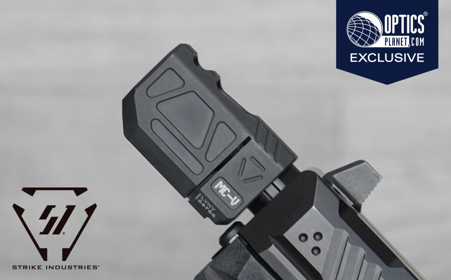 Exclusive Strike Industries Micro 9mm QUAD V Threaded Compensator