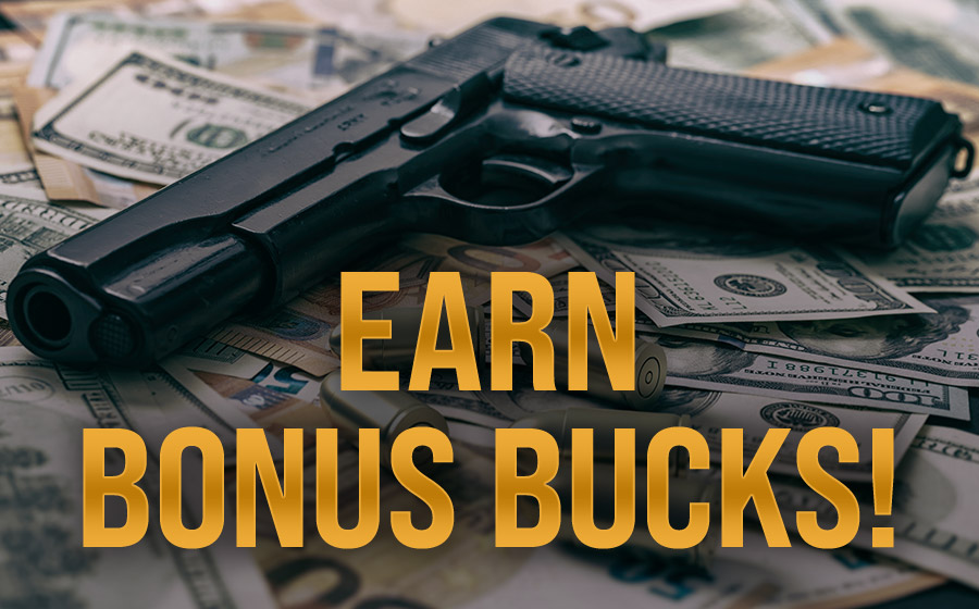 Earn Bonus Bucks!