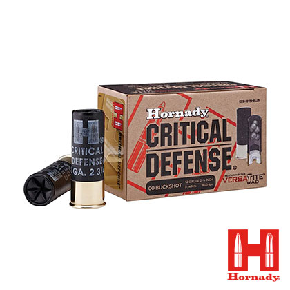 Critical Defense 12 Gauge 8 Pellet 2.75" 00 Buckshot, 10 Rounds