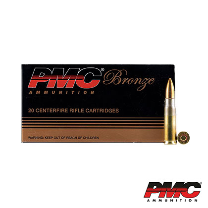 Bronze 7.62x39mm
123 Grain FMJ,
20 Rounds