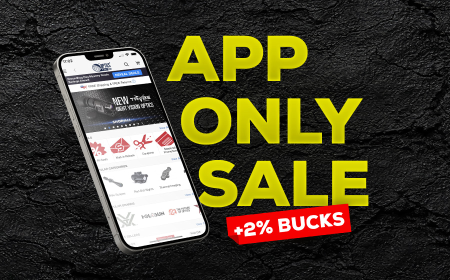 App Only Sale +2% Bucks