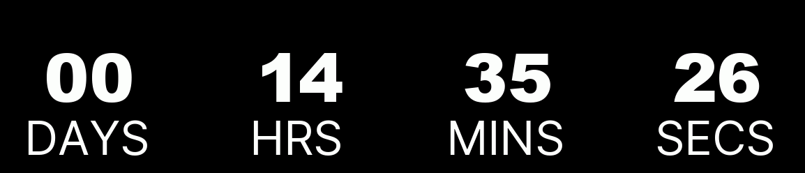 Hurry! Early Black Friday Weekend