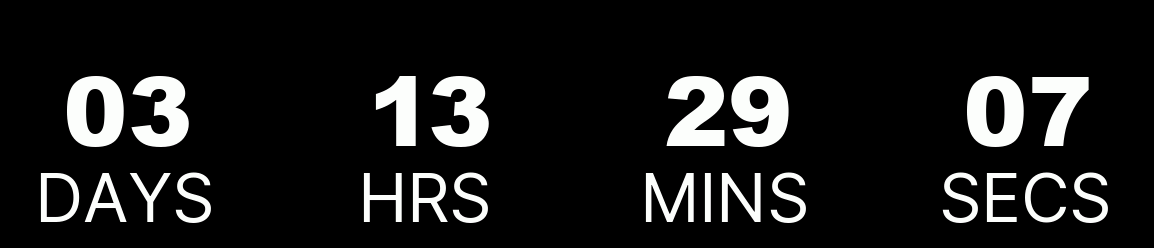 Hurry! Early Black Friday Weekend