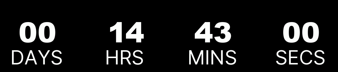 Hurry! Early Black Friday Weekend